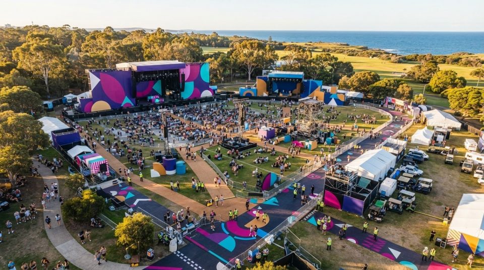 Festival Production Planning for Site, Stages and Safety