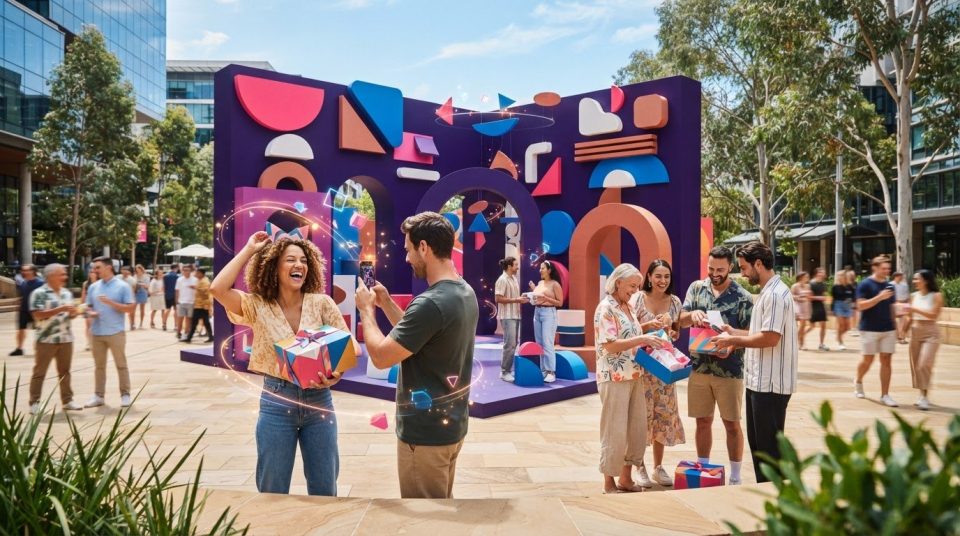 Transform public spaces, giveaways and social media into branded experiences